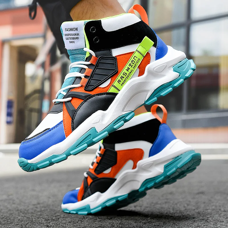 CORK Winter New Men High Top Stitching Design Outdoor Casual Sneaker Comfortable and Sole Fashionable Running Shoes
CORK Winter New Men High Top Stitching Design Outdoor Casual Sneaker Comfortable and Sole Fashionable Running Shoes