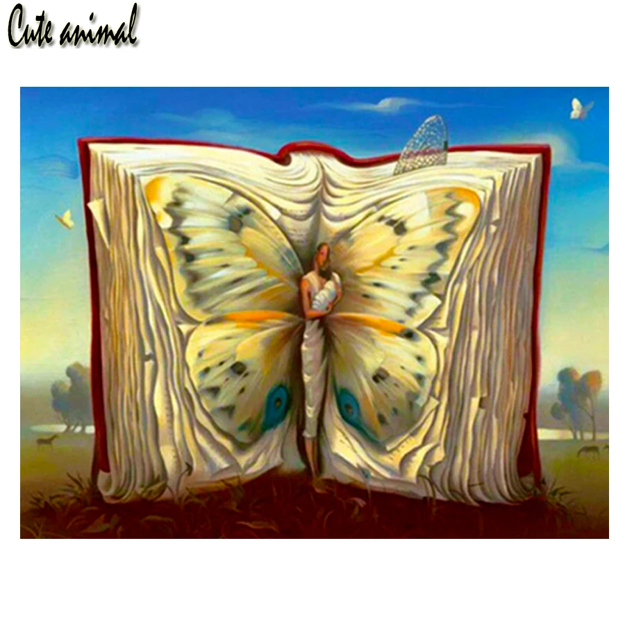 5D Diamond Painting Cartoon Book Butterfly Mother And Child Mosaic Kit Full Square Drill Elves Handmade DIY Embroidery Gift
5D Diamond Painting Cartoon Book Butterfly Mother And Child Mosaic Kit Full Square Drill Elves Handmade DIY Embroidery Gift