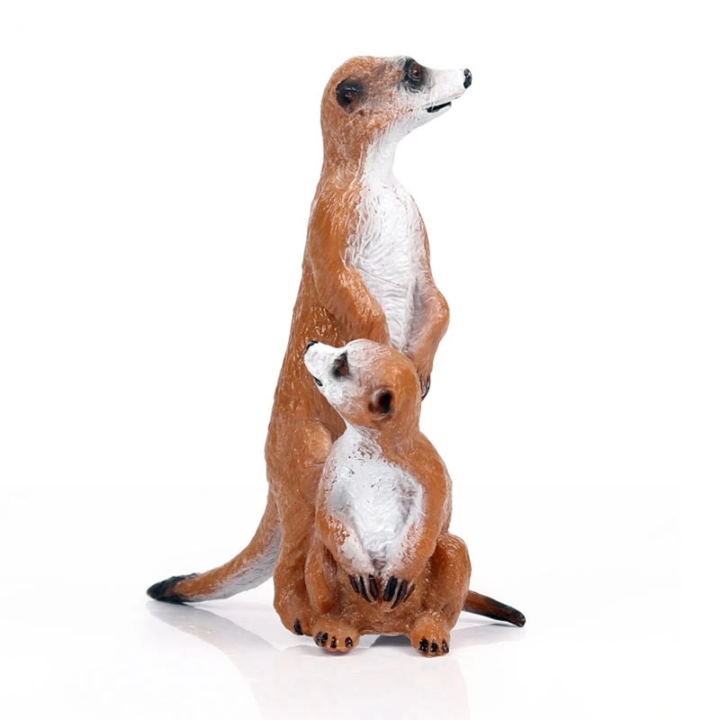 PVC Model Cute Small Meerkat Wild Animal Simulation Finished Collection Cognition Toy for Children
PVC Model Cute Small Meerkat Wild Animal Simulation Finished Collection Cognition Toy for Children