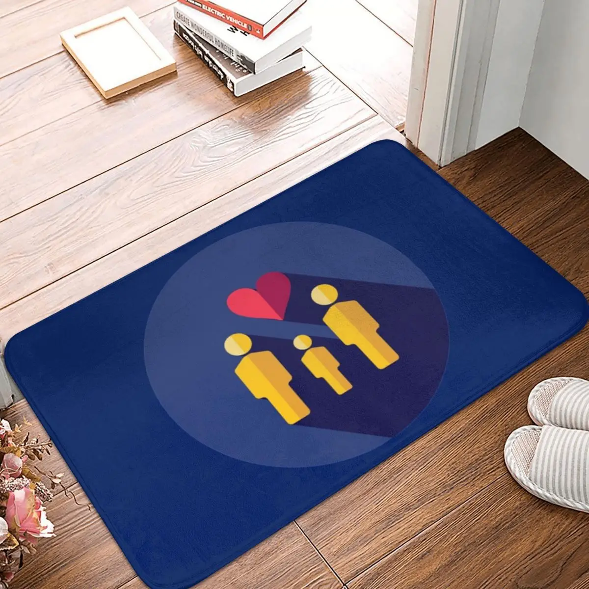 Door Mat Social Media Polyester Pattern Family Rug Carpet Bathmat Anti-slip Durable Entrance Living Room Home Bathroom Hallway
Door Mat Social Media Polyester Pattern Family Rug Carpet Bathmat Anti-slip Durable Entrance Living Room Home Bathroom Hallway