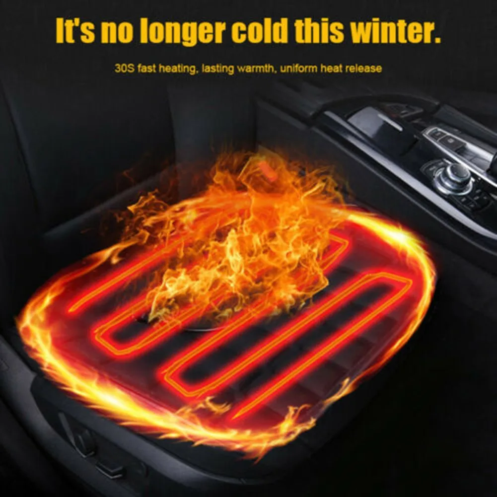 12V Car Heated Seat Cover Heating Universal Electric Auto Seat Cushion Winter Keep Warm Office Home Soft Breathable Seat Cover
12V Car Heated Seat Cover Heating Universal Electric Auto Seat Cushion Winter Keep Warm Office Home Soft Breathable Seat Cover