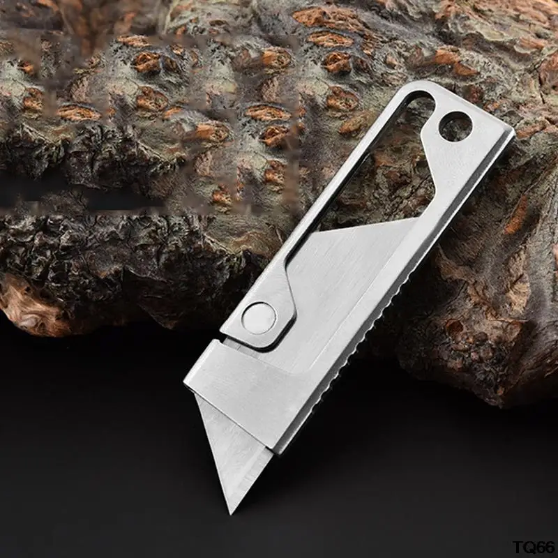 Stainless Steel Folding Utility Knife Wallpaper Knife Multifunctional Paper Cutter Express Knife Handmade Knife
Stainless Steel Folding Utility Knife Wallpaper Knife Multifunctional Paper Cutter Express Knife Handmade Knife
