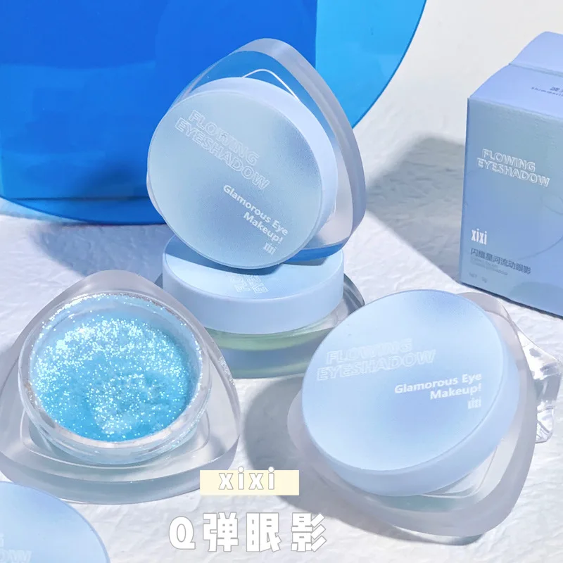 xixi1pcs shining eyeshadow galaxy flowing Q bomb jelly soft waxy cream eye shadow brightening silkworm, clear and shining lady
xixi1pcs shining eyeshadow galaxy flowing Q bomb jelly soft waxy cream eye shadow brightening silkworm, clear and shining lady