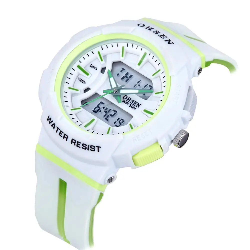 Digital Quartz Women Watches Dual time Outdoor Sport Waterproof White LED Lady Watch Boy Girl Silicone Wristwatch montre femme
Digital Quartz Women Watches Dual time Outdoor Sport Waterproof White LED Lady Watch Boy Girl Silicone Wristwatch montre femme