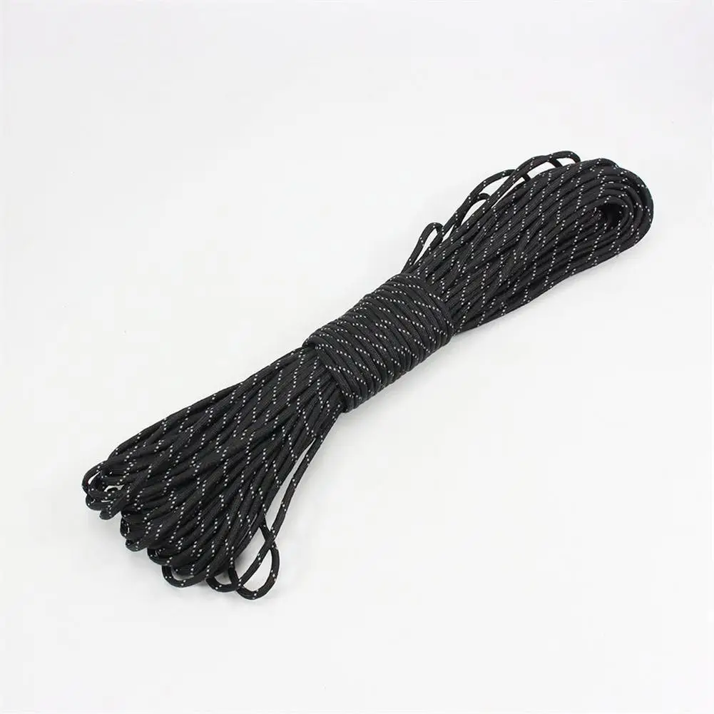 7-strand Paracord For Survival Parachute Cord Lanyard For Camping Climbing Camping Rope Hiking Clothesline Camping Accessories
7-strand Paracord For Survival Parachute Cord Lanyard For Camping Climbing Camping Rope Hiking Clothesline Camping Accessories
