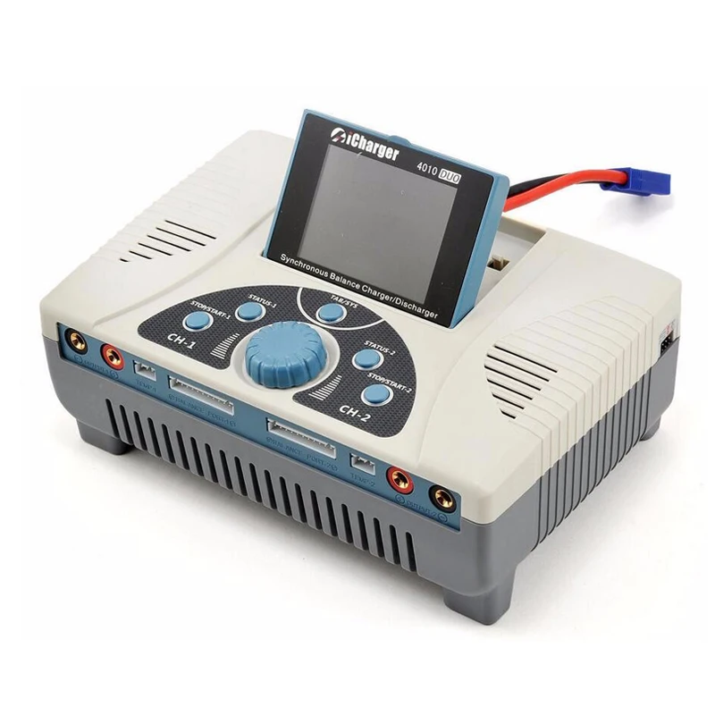 NEW iCharger 4010 Duo 2000W 40A 10S Dual Port Lipo Life Battery Charger DC NIB
NEW iCharger 4010 Duo 2000W 40A 10S Dual Port Lipo Life Battery Charger DC NIB