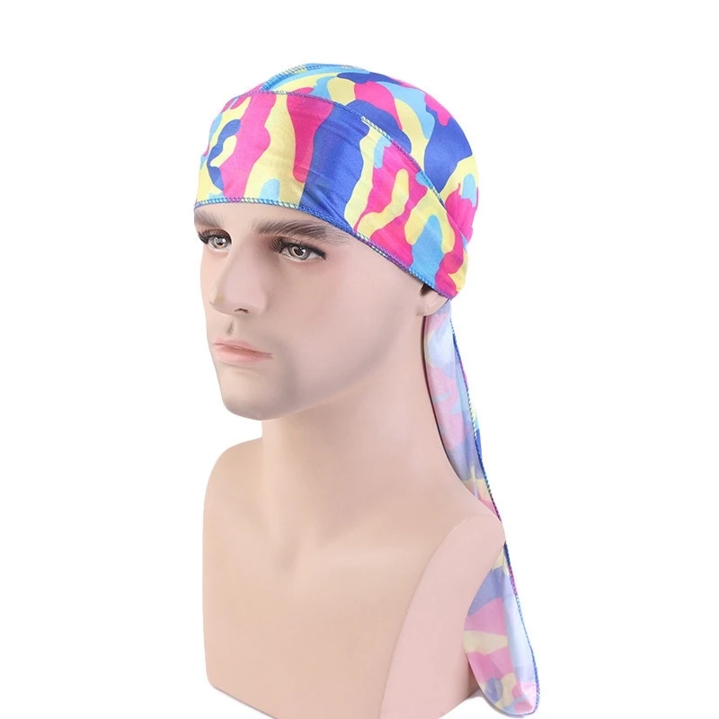 New Hot Sale Hair Cap For Sleeping Imitation Silk Camouflage Hat Pirate Headband Hip-Hop Cloak Bonnet Long Tail Turban
New Hot Sale Hair Cap For Sleeping Imitation Silk Camouflage Hat Pirate Headband Hip-Hop Cloak Bonnet Long Tail Turban