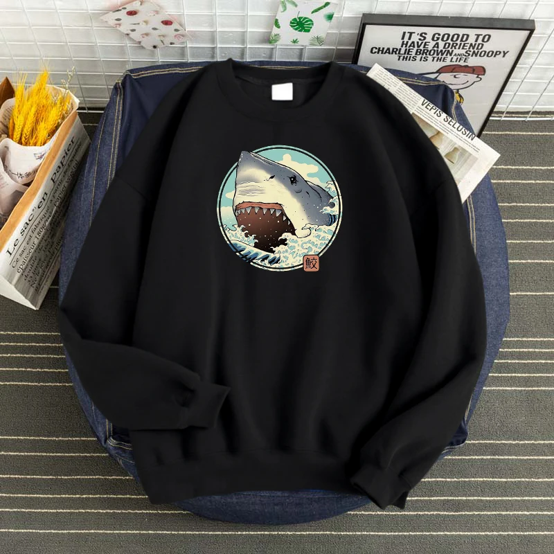 Мужская толстовка с капюшоном и круглым вырезом, в японском стиле
Мужская толстовка с капюшоном и круглым вырезом, в японском стиле