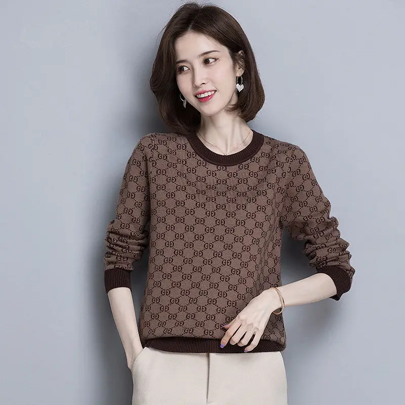 Women 's Sweater New Slimming Inner Bottoming Shirt Thickened Outer Wear Loose Knitted Round Neck Top College
Women 's Sweater New Slimming Inner Bottoming Shirt Thickened Outer Wear Loose Knitted Round Neck Top College