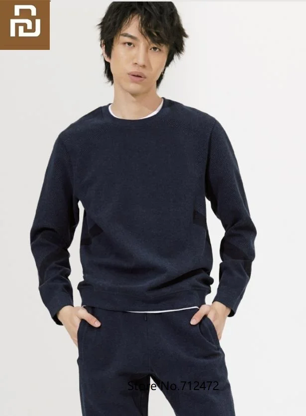 Youpin men fashion Function sleeve Sweatshirt Antibacterial Warm and breathable Leisure sport Long Sleeve Running suit
Youpin men fashion Function sleeve Sweatshirt Antibacterial Warm and breathable Leisure sport Long Sleeve Running suit