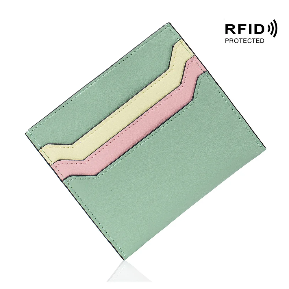 RFID Protected Mini Card Holder Genuine Cow Leather Super Thin Women Small Wallet Cute Coin Purse ID Badge Holder
RFID Protected Mini Card Holder Genuine Cow Leather Super Thin Women Small Wallet Cute Coin Purse ID Badge Holder