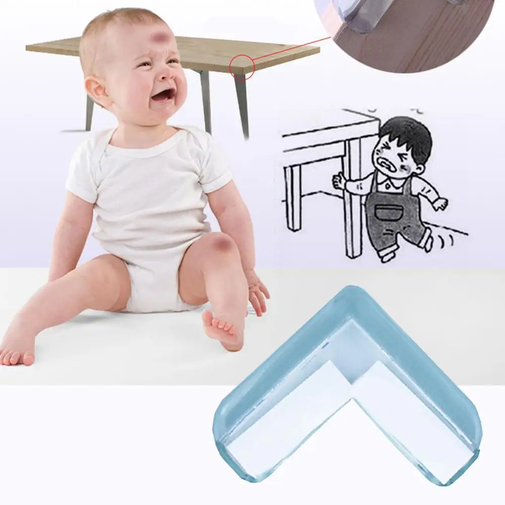 4pcs Kids Safety Corner Protector Soft Pvc Desk Table Corner Cushion Cover Protect Guard Protection Children Safe Safety Ed I8O3
4pcs Kids Safety Corner Protector Soft Pvc Desk Table Corner Cushion Cover Protect Guard Protection Children Safe Safety Ed I8O3