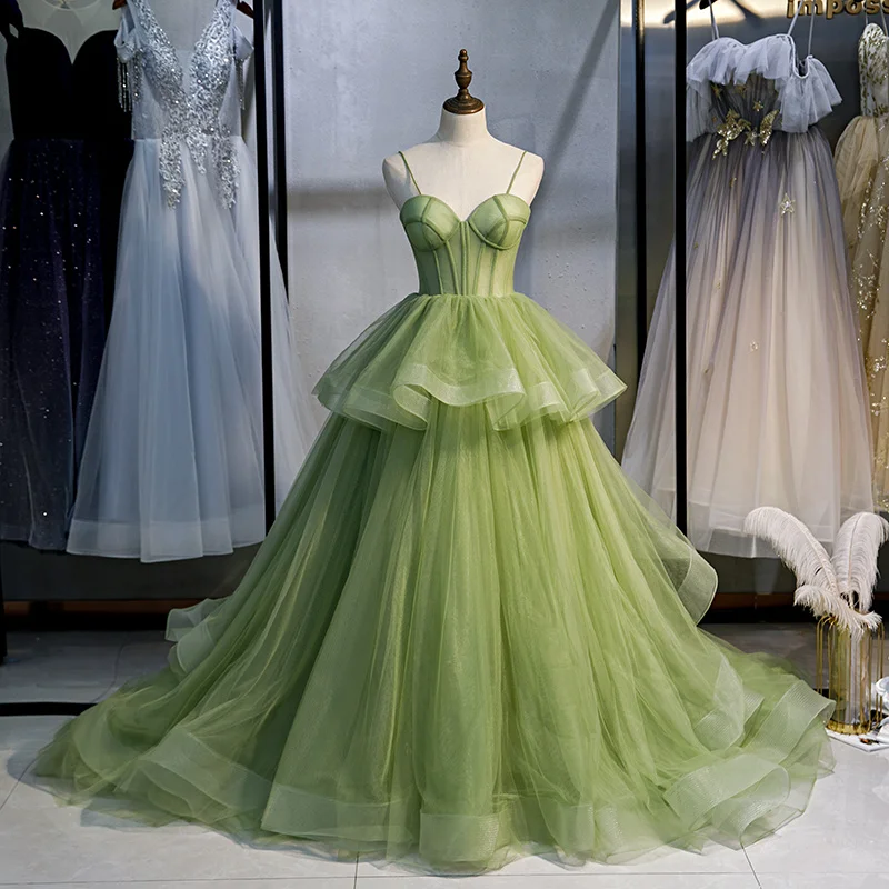 Mingli Tengda Olive Green Evening Dress Elegant Women Long Style Light Luxury Celebrities Hostess Dress Vestido Longo Festa
Mingli Tengda Olive Green Evening Dress Elegant Women Long Style Light Luxury Celebrities Hostess Dress Vestido Longo Festa