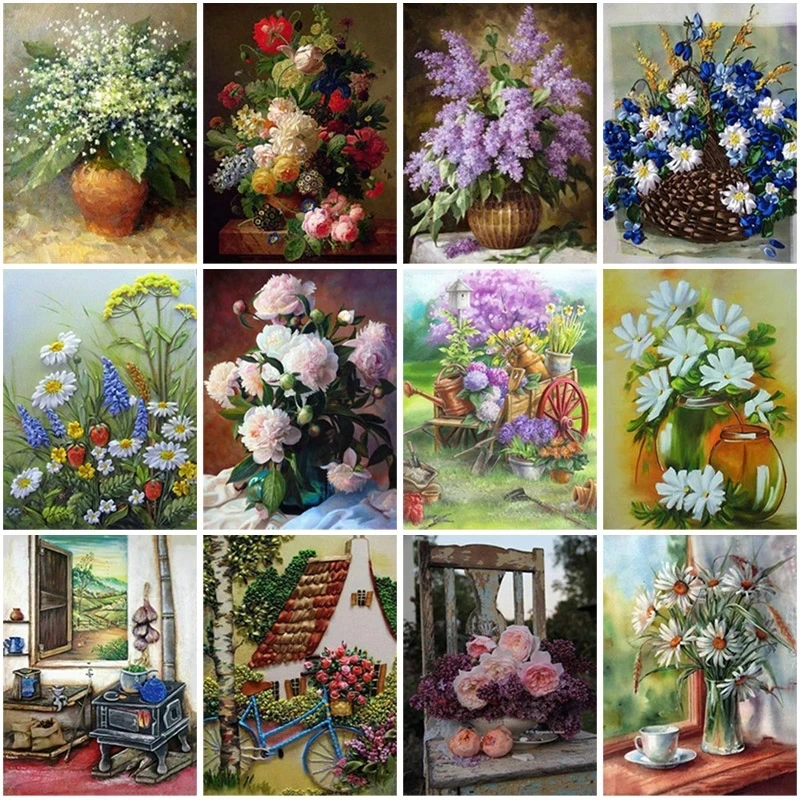 Sontonga Diy 5D Diamond Painting Full Square Drill Flower Diamond Embroidery Cross Stitch Mosaic Kits Home Decor Wall Art Gift
Sontonga Diy 5D Diamond Painting Full Square Drill Flower Diamond Embroidery Cross Stitch Mosaic Kits Home Decor Wall Art Gift