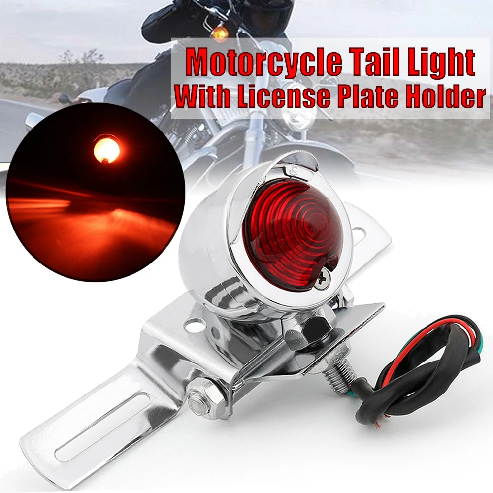 Motorcycle Modified Car Modified Retro Metal Rear Lamp Brake Lights License Plate Taillight Running & Brake Light Marker Light
Motorcycle Modified Car Modified Retro Metal Rear Lamp Brake Lights License Plate Taillight Running & Brake Light Marker Light