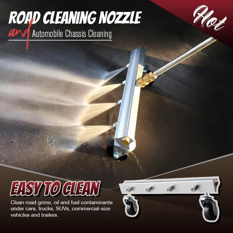 Automobile Chassis Cleaning And Road Cleaning Nozzle for Car High Pressure Undercarriage Chassis Cleaner Water Broom
Automobile Chassis Cleaning And Road Cleaning Nozzle for Car High Pressure Undercarriage Chassis Cleaner Water Broom
