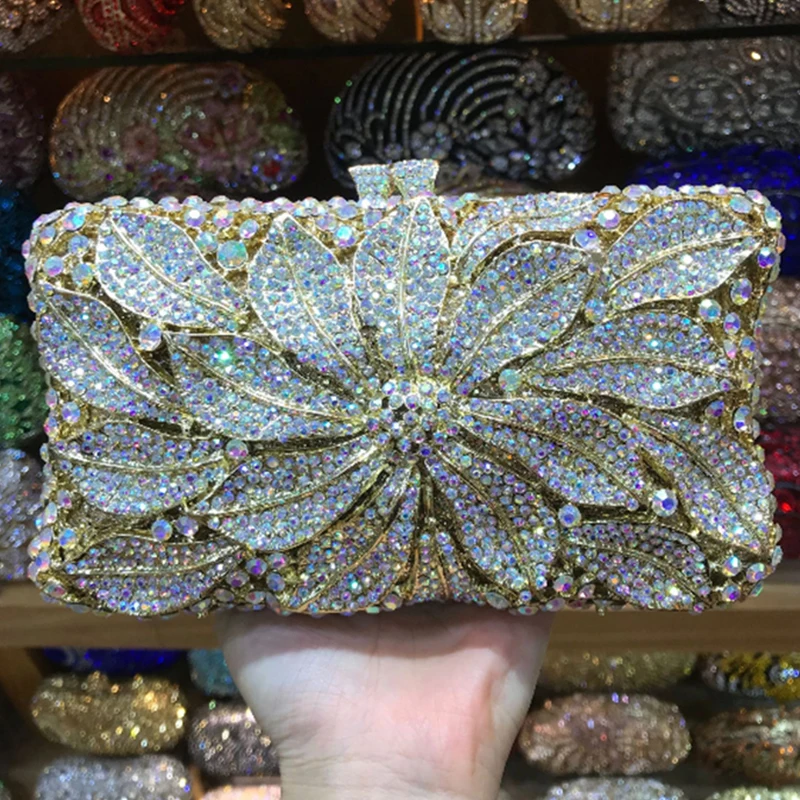 female Rhinestone Purse Evening Crystal Bag Clutches Luxury Women Chain Shoulder Handbags Fashion Ladies Prom Dinner Minaudiere
female Rhinestone Purse Evening Crystal Bag Clutches Luxury Women Chain Shoulder Handbags Fashion Ladies Prom Dinner Minaudiere