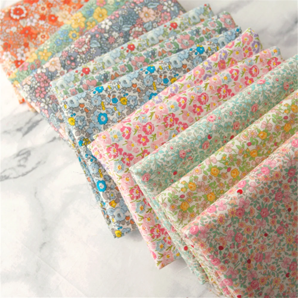 145x50cm Floral Summer Poplin Cotton Sewing Fabric DIY Children's Wear Cloth Make Baby Dress Decoration Home 160g/m
145x50cm Floral Summer Poplin Cotton Sewing Fabric DIY Children's Wear Cloth Make Baby Dress Decoration Home 160g/m