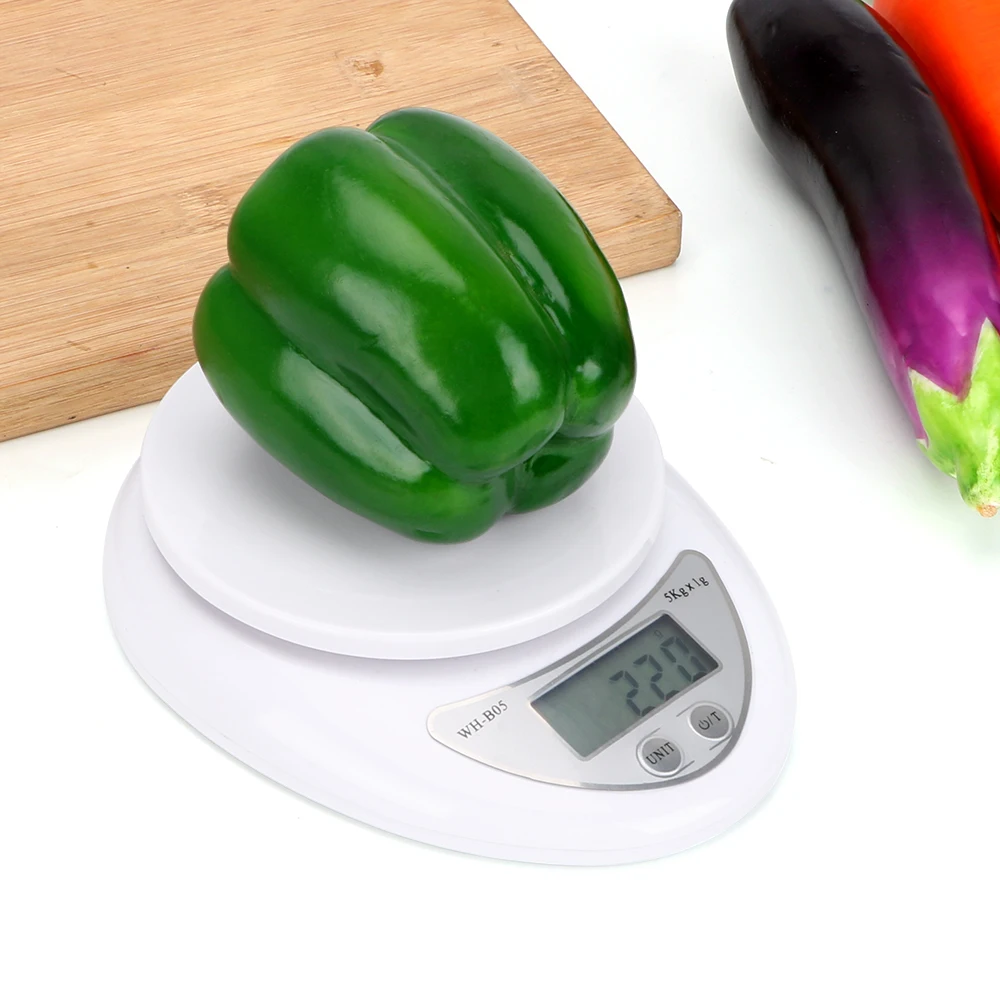 5000g/1g 1000g/0.1g LCD Digital Scale Electronic Kitchen Scales Steelyard Food Scales Balance Measuring Weight Kitchen Accessory
5000g/1g 1000g/0.1g LCD Digital Scale Electronic Kitchen Scales Steelyard Food Scales Balance Measuring Weight Kitchen Accessory