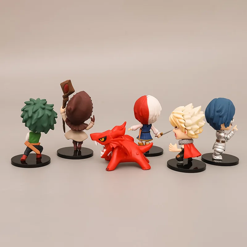 6PCS 10CM My Hero Academia Figure Shoto Todoroki Midoriya Izuku Bakugou Katsuki Boku No Hero Academia All Might Figures Toy
6PCS 10CM My Hero Academia Figure Shoto Todoroki Midoriya Izuku Bakugou Katsuki Boku No Hero Academia All Might Figures Toy