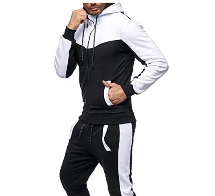 XL61 new autumn and winter men's color contrast outdoor sports sweater fashion cardigan Hooded Jacket
XL61 new autumn and winter men's color contrast outdoor sports sweater fashion cardigan Hooded Jacket