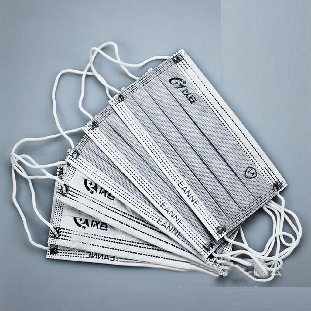 50pcs Non-woven 3 Layer Ply Filter Activated Disposable Face Mask Anti Dust Breathable Protective Mouth Mask In Stock Mascarilla
50pcs Non-woven 3 Layer Ply Filter Activated Disposable Face Mask Anti Dust Breathable Protective Mouth Mask In Stock Mascarilla