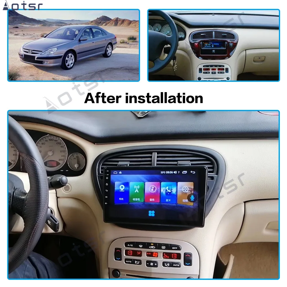 Автомобильный dvd-плеер Android8 GPS-навигация для Peugeot 607 2002-2008 4G navigati Bluetooth Сенсорный экран головное устройство стерео
Автомобильный dvd-плеер Android8 GPS-навигация для Peugeot 607 2002-2008 4G navigati Bluetooth Сенсорный экран головное устройство стерео
