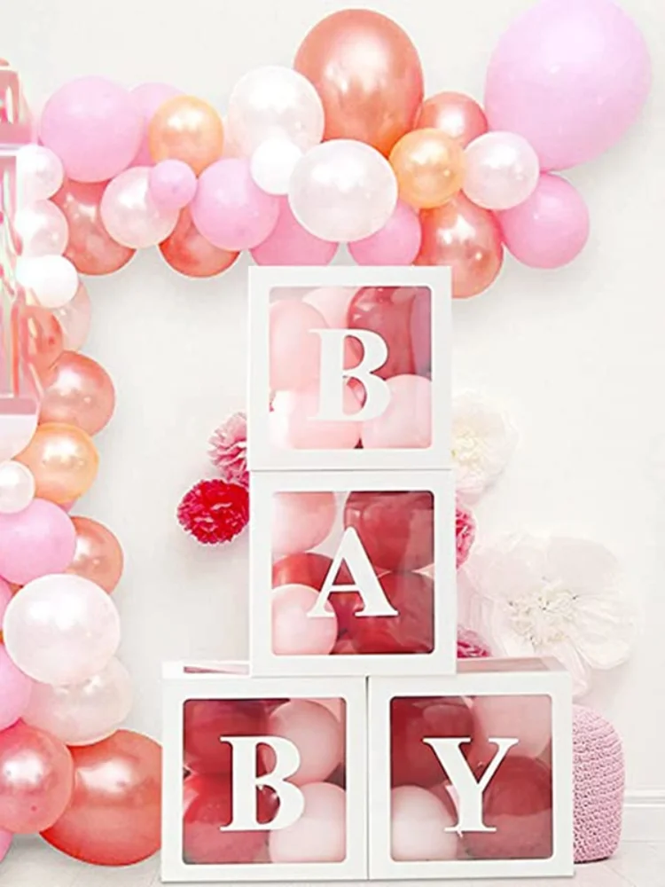 Staraise Transparent Letter A-Z Box Custom Baby Name Balloon Box Girl Boy Wedding Decoration Baby 1st Birthday Party Supplies
Staraise Transparent Letter A-Z Box Custom Baby Name Balloon Box Girl Boy Wedding Decoration Baby 1st Birthday Party Supplies