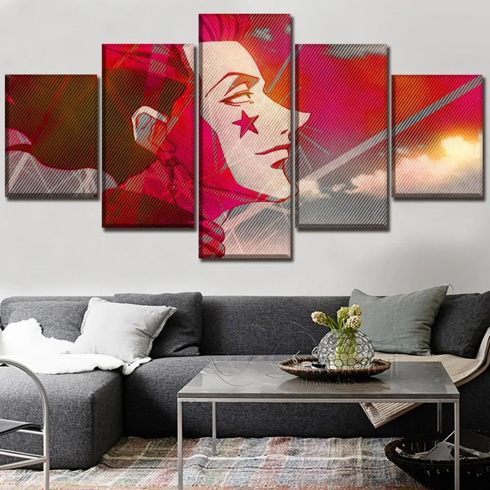 5Pcs Anime Hunter x Hunter Hisoka Posters Canvas Wall Art HD Pictures Decoration Living Room Accessories Home Decor Paintings
5Pcs Anime Hunter x Hunter Hisoka Posters Canvas Wall Art HD Pictures Decoration Living Room Accessories Home Decor Paintings