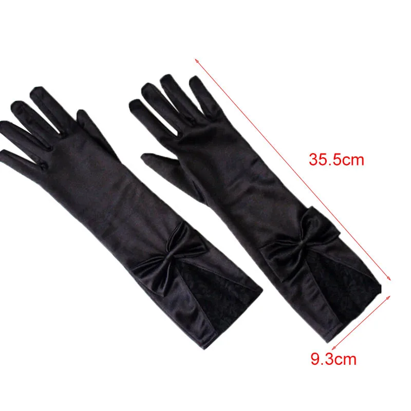 1 Pair Sexy Women Black Lace Patchwork Satin Gloves With Bowknot Clubwear Party Dance Performance Gloves Accessories
1 Pair Sexy Women Black Lace Patchwork Satin Gloves With Bowknot Clubwear Party Dance Performance Gloves Accessories
