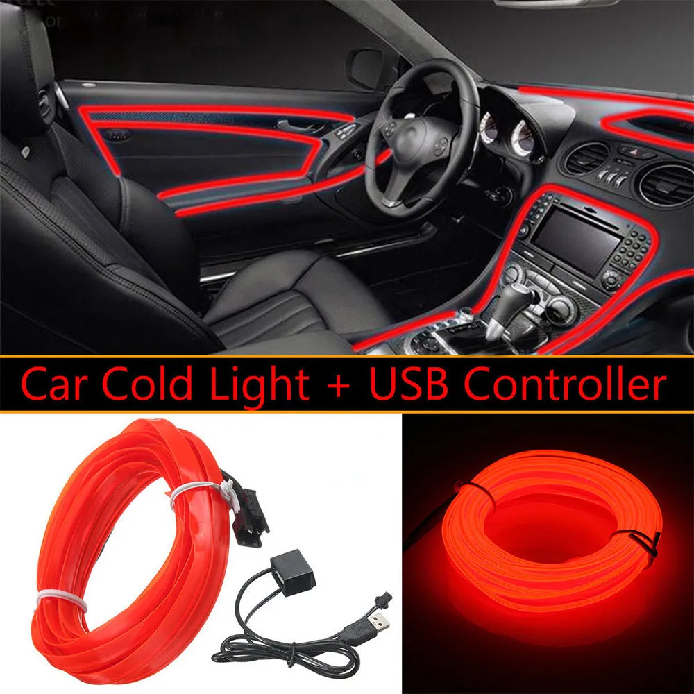 Red 5V USB LED Light Strip Dance Party Decor Neon Lamp Flexible EL Wire Rope LED Ambient Light Strap
Red 5V USB LED Light Strip Dance Party Decor Neon Lamp Flexible EL Wire Rope LED Ambient Light Strap