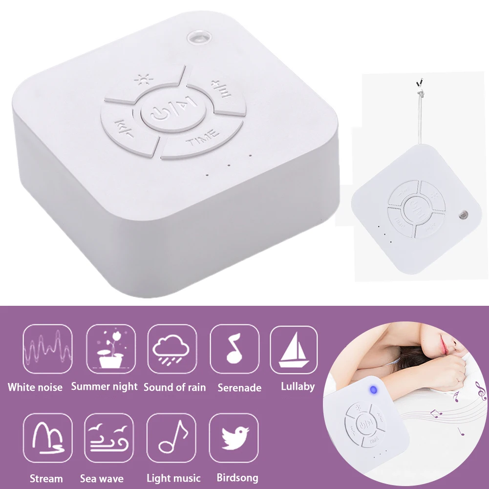 Led Music Breathing Light Relaxing Sounds Mini Timer Insomniac Baby Adults Sleep Machine White Noise Aid Home USB Charging
Led Music Breathing Light Relaxing Sounds Mini Timer Insomniac Baby Adults Sleep Machine White Noise Aid Home USB Charging