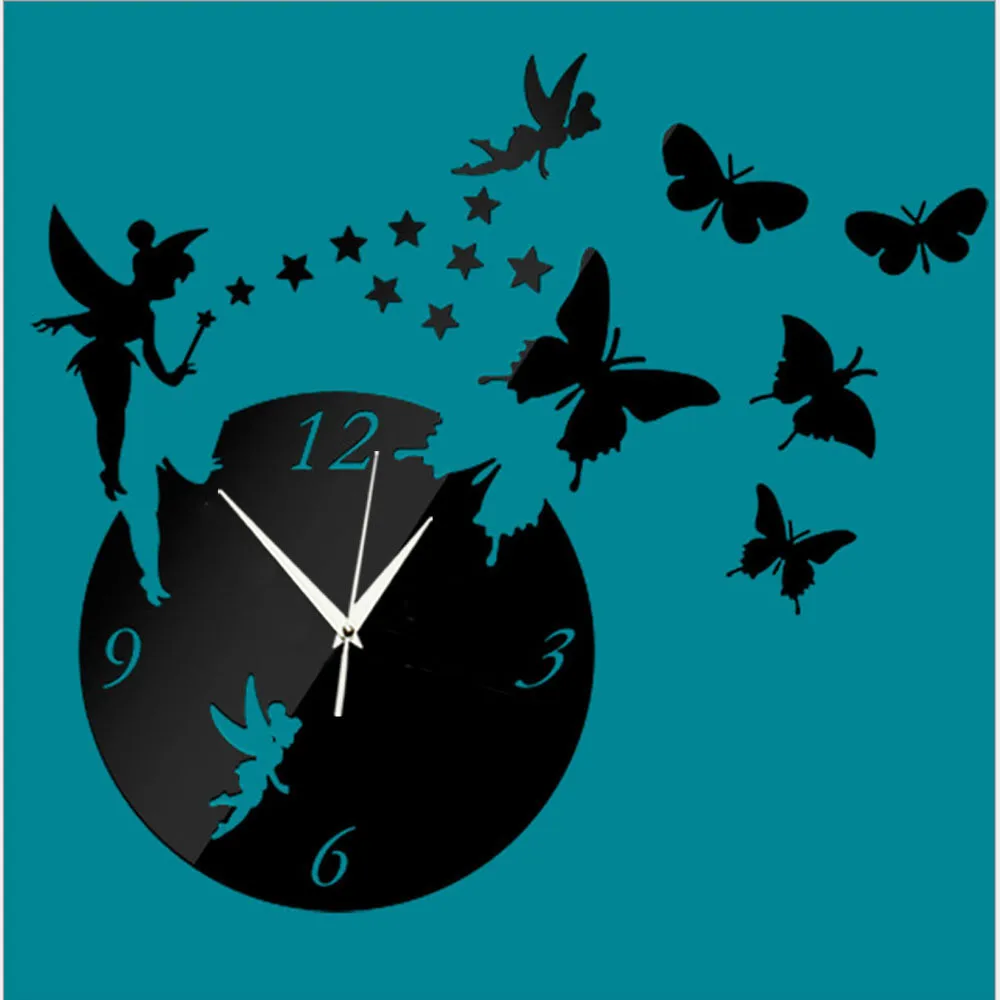 Creative Fairy Tinkerbell Decoration Wall Clock For Home Decoration Festival Party In Stock Drop Shipping
Creative Fairy Tinkerbell Decoration Wall Clock For Home Decoration Festival Party In Stock Drop Shipping