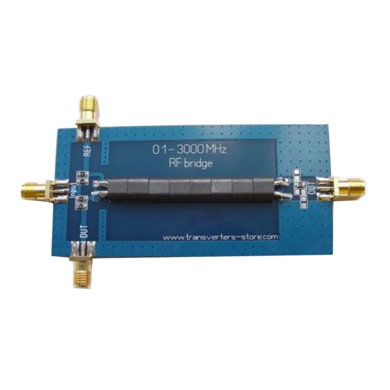RF SWR Reflection Bridge 0.1-3000 MHZ Standing Wave Bridge Standing Wave Ratio Bridge VHF UHF VSWR Return Loss
RF SWR Reflection Bridge 0.1-3000 MHZ Standing Wave Bridge Standing Wave Ratio Bridge VHF UHF VSWR Return Loss