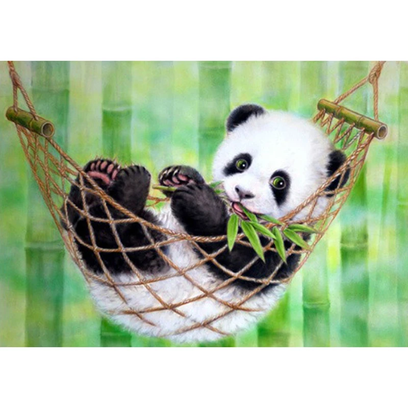 5D Diamond Painting Panda Green Bamboo Round Full Drill Cartoon Children DIY Mosaic Embroidery Cross Stitch Rhinestone Decor
5D Diamond Painting Panda Green Bamboo Round Full Drill Cartoon Children DIY Mosaic Embroidery Cross Stitch Rhinestone Decor