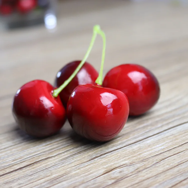 High Simulation Fruit Toy Plastic Fake Red Cherry Photo Props Fruit Home Artificial Varietal Balck Cherry Fruit Shop Model Dec
High Simulation Fruit Toy Plastic Fake Red Cherry Photo Props Fruit Home Artificial Varietal Balck Cherry Fruit Shop Model Dec