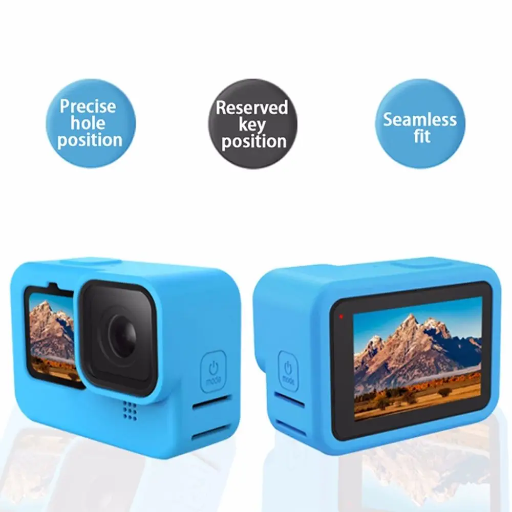 Силиконовый чехол для камеры + крышка объектива + ремешок для GoPro Hero9 мягкая защитная рамка противоударный чехол защитный чехол для экшн-каме...
Силиконовый чехол для камеры + крышка объектива + ремешок для GoPro Hero9 мягкая защитная рамка противоударный чехол защитный чехол для экшн-каме...