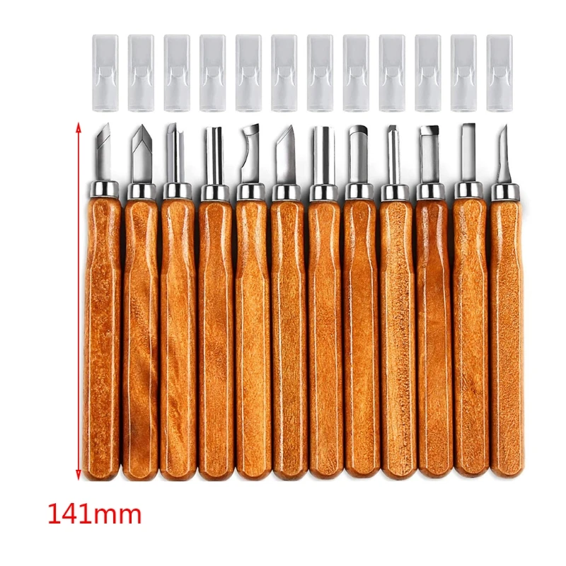 12pcs DIY Woodcut Knife Sculpture Wood Carving Tools Woodworking Cutter Graver Sculpt Pottery Ceramic Clay Hobby Arts Crafts
12pcs DIY Woodcut Knife Sculpture Wood Carving Tools Woodworking Cutter Graver Sculpt Pottery Ceramic Clay Hobby Arts Crafts