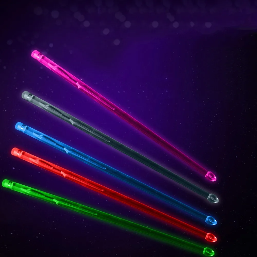 1pair Luminous Drumsticks 5A Drum Stick Glow In The Dark Stage Performance Exquisite Durable For Drum Player Musical Instrument
1pair Luminous Drumsticks 5A Drum Stick Glow In The Dark Stage Performance Exquisite Durable For Drum Player Musical Instrument