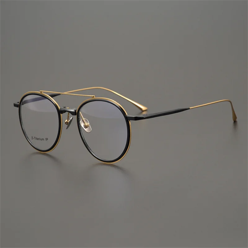 Progressive Multi-focal Reading Eyeglasses Pure B-Titanium Retro Women Optical Eyewear See Near Far Prescription Glasses Men
Progressive Multi-focal Reading Eyeglasses Pure B-Titanium Retro Women Optical Eyewear See Near Far Prescription Glasses Men