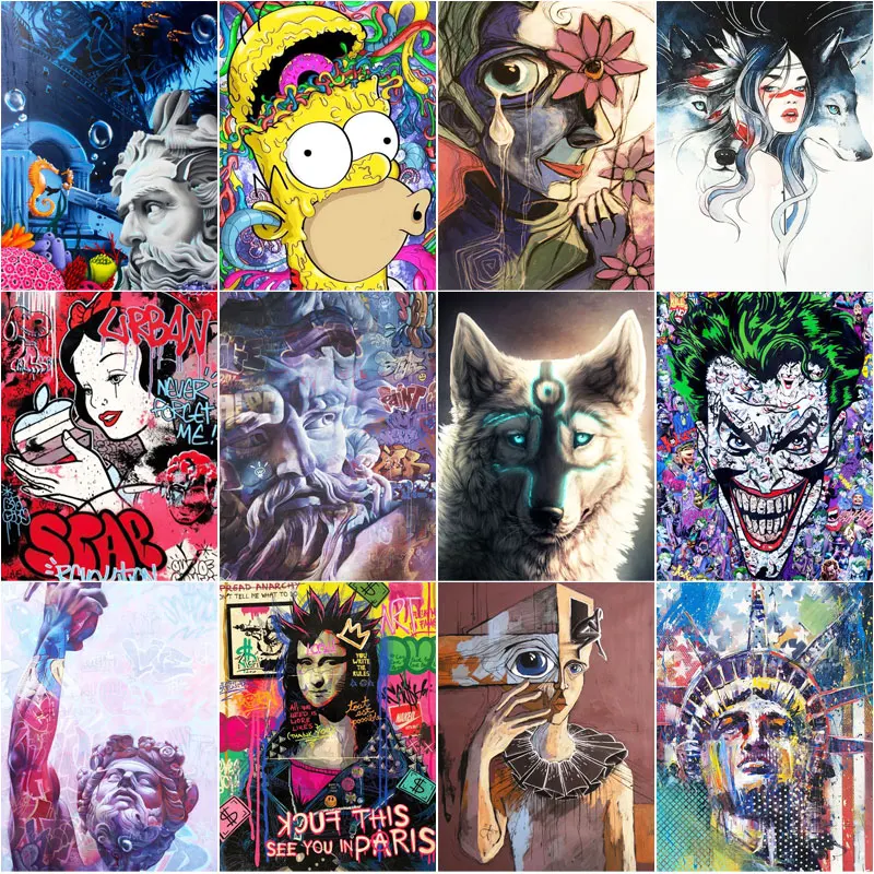 5D Diy Diamond Mosaic, Funny Animals and People's Handmade Cross Stitch Diamond Crystal Home Decoration Paintings for Decorating
5D Diy Diamond Mosaic, Funny Animals and People's Handmade Cross Stitch Diamond Crystal Home Decoration Paintings for Decorating
