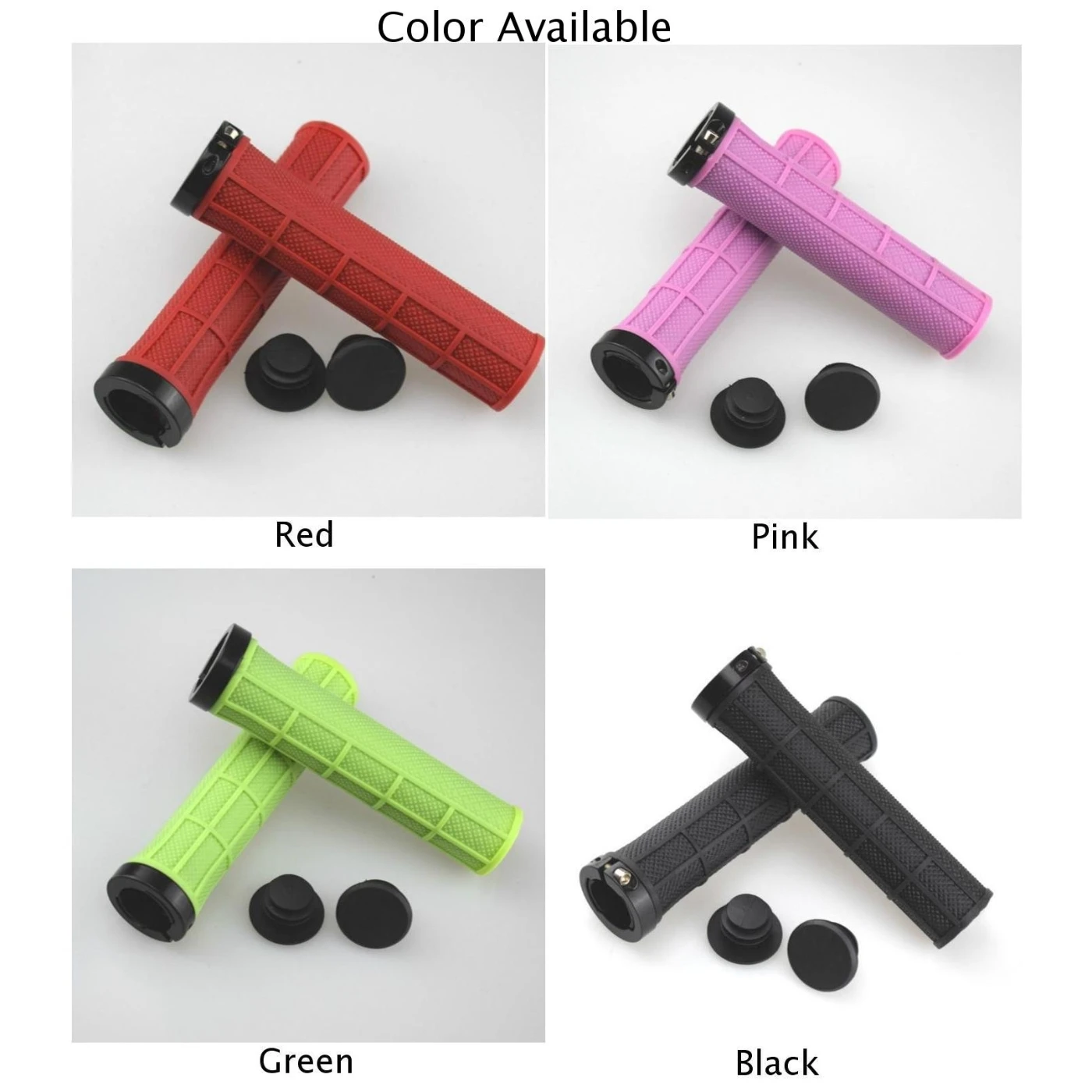 1 Pair Rubber Bike Handlebar Grips Cover Soft Durable Mountain Bicycle Handle Anti-skid Bicycles Bar Grips Fixed Gear 4 Color
1 Pair Rubber Bike Handlebar Grips Cover Soft Durable Mountain Bicycle Handle Anti-skid Bicycles Bar Grips Fixed Gear 4 Color