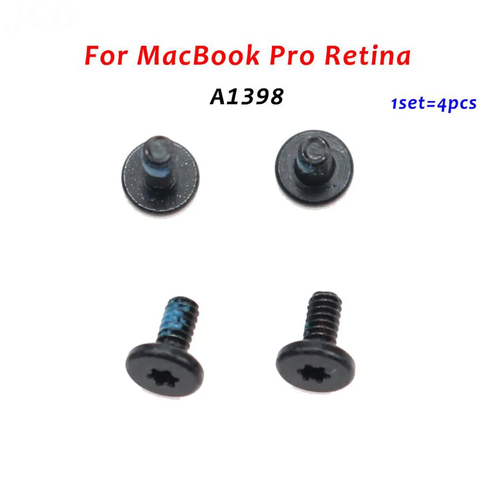 Винты для нижней задней крышки корпуса MacBook Pro 12 "13" Retina Air A1237 A1304 A1398 A1534 A1502 A1425