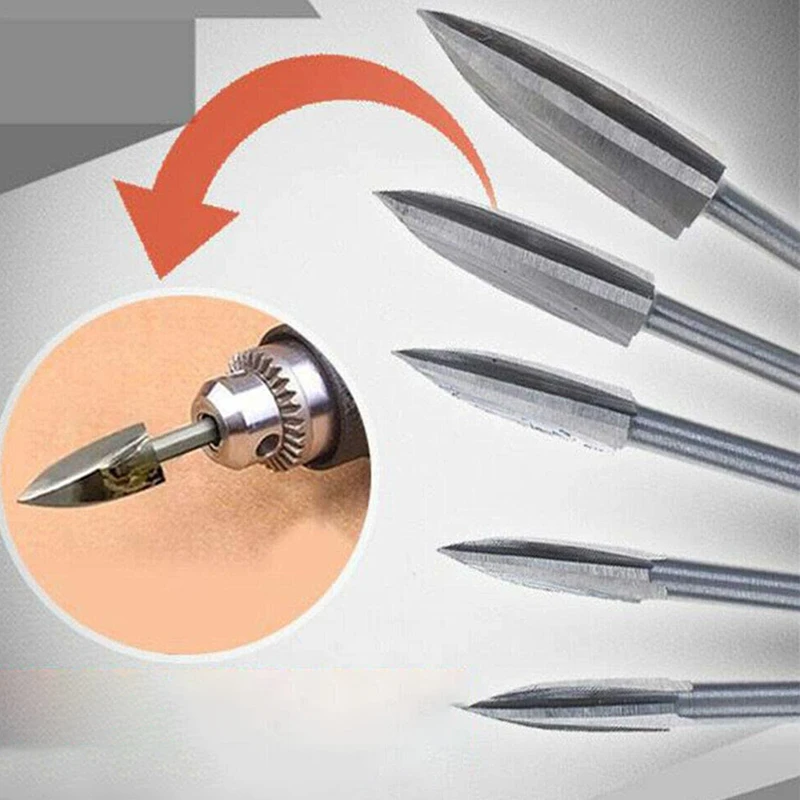 Wood Carving Tools 5 Pieces Of Carving Drill Accessories Drill Bit Woodworking General Accessories Suitable For Rotating Tools
Wood Carving Tools 5 Pieces Of Carving Drill Accessories Drill Bit Woodworking General Accessories Suitable For Rotating Tools