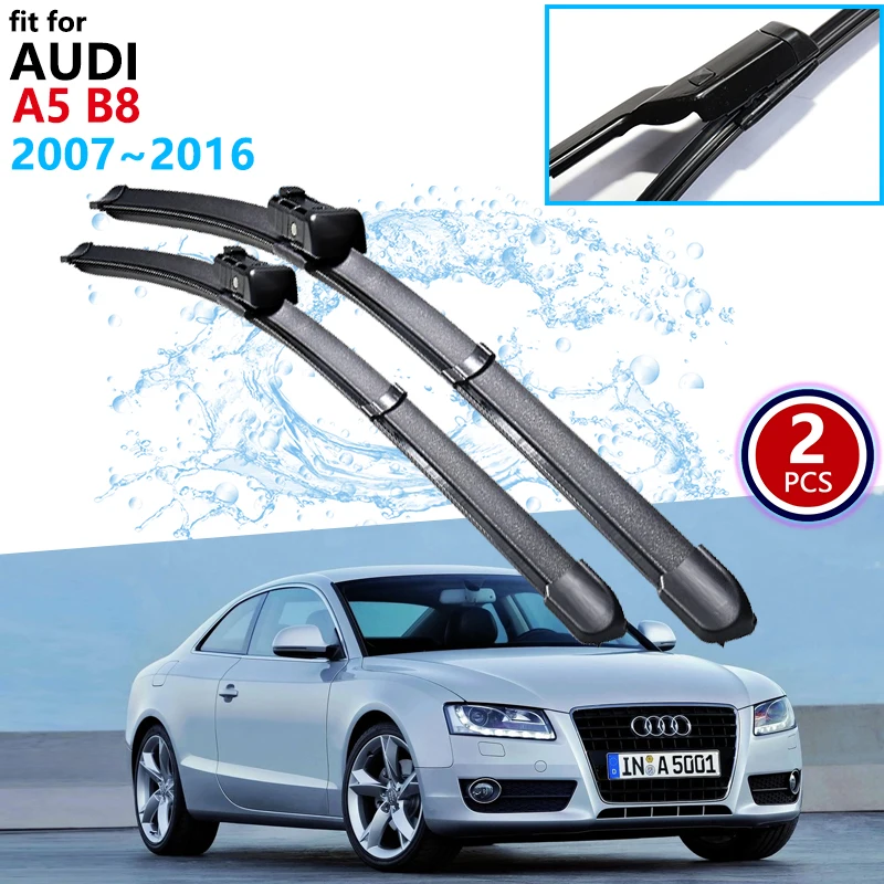 Car Wiper Blade for Audi A5 B8 2007~2016 8T Windscreen Windshield Wipers 2008 2009 2010 2011 2012 2013 2014 2015 Car Accessories
Car Wiper Blade for Audi A5 B8 2007~2016 8T Windscreen Windshield Wipers 2008 2009 2010 2011 2012 2013 2014 2015 Car Accessories