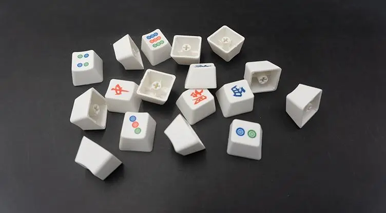 New Style Mahjong Key Caps Mechanical Keyboard PBT dye Sublimation Keycap OEM Profile R4 Height with free keycap puller
New Style Mahjong Key Caps Mechanical Keyboard PBT dye Sublimation Keycap OEM Profile R4 Height with free keycap puller