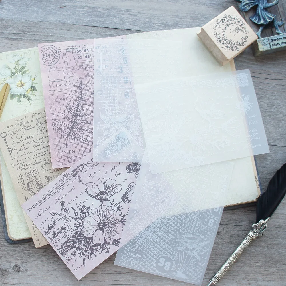 2 Material 30 Pcs DIY Vintage Background Craft Paper Hand Painted Plant Theme Handmade Scrapbooking Creative Gift
2 Material 30 Pcs DIY Vintage Background Craft Paper Hand Painted Plant Theme Handmade Scrapbooking Creative Gift