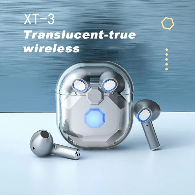 Беспроводные наушники XT3, прозрачные Bluetooth-совместимые наушники-вкладыши с сочетанием шума, гарнитура с микрофоном для Iphone, Huawei
Беспроводные наушники XT3, прозрачные Bluetooth-совместимые наушники-вкладыши с сочетанием шума, гарнитура с микрофоном для Iphone, Huawei