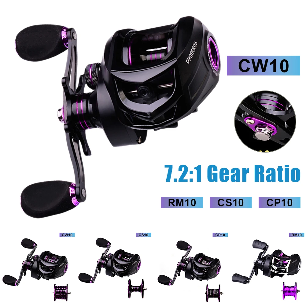 Fishing Reel Baitcasting Reel 7.2:1 Speed Ratio 10KG Max Drag 12 Magnetic Brake Left Right Hand Metal Spool Fishing Wheel Tackle
Fishing Reel Baitcasting Reel 7.2:1 Speed Ratio 10KG Max Drag 12 Magnetic Brake Left Right Hand Metal Spool Fishing Wheel Tackle