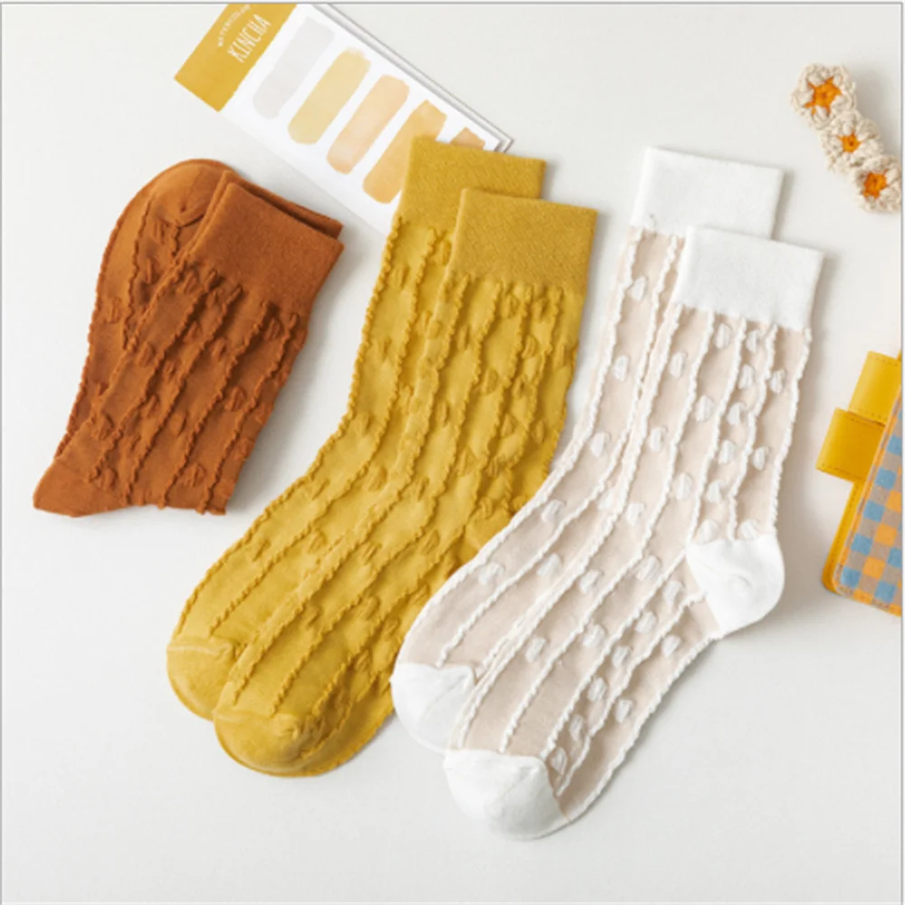 New Style Socks Female Squid Game Korean Sweet College Style Combed Cotton Simple Wind Pile Pile Socks Wholesale
New Style Socks Female Squid Game Korean Sweet College Style Combed Cotton Simple Wind Pile Pile Socks Wholesale